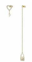 Orecchini Liu Jo Donna in Argento Zircone ALJ341